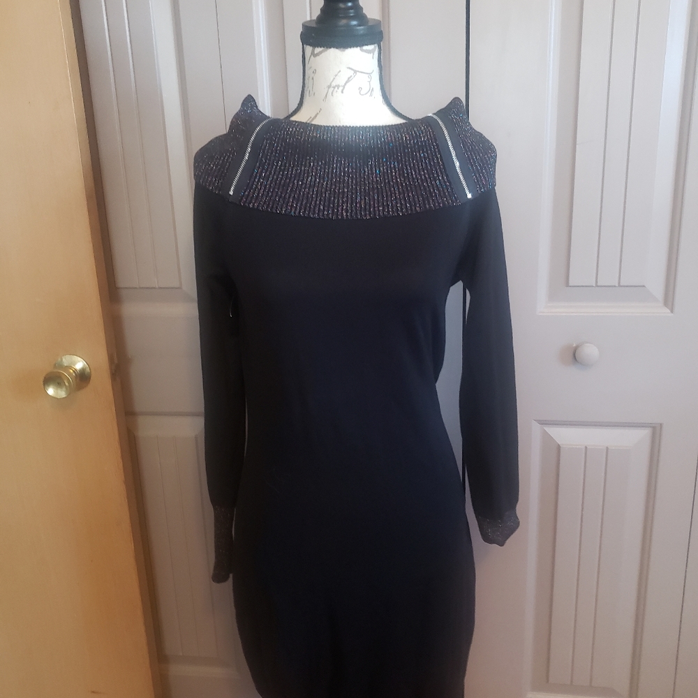 Black Sweater dress